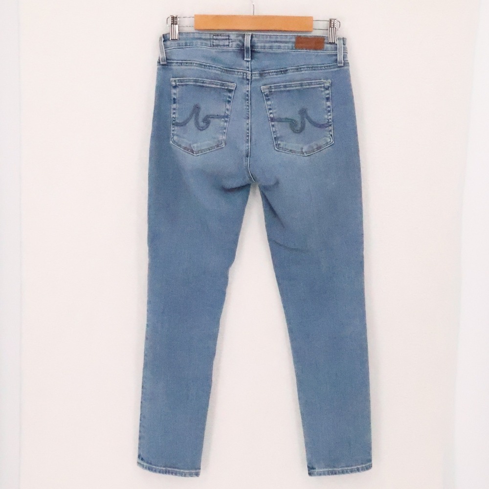 AG Prima Crop Cigarette Jeans Womens Size 26R Adriano Goldschmied Quiet Luxury - Picture 5 of 14